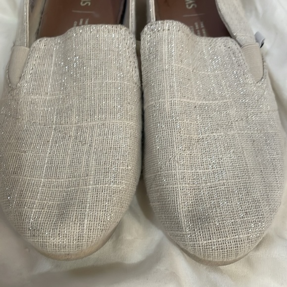 Toms Women Slip On Canvas Shoes Redondo Flats - Picture 4 of 6